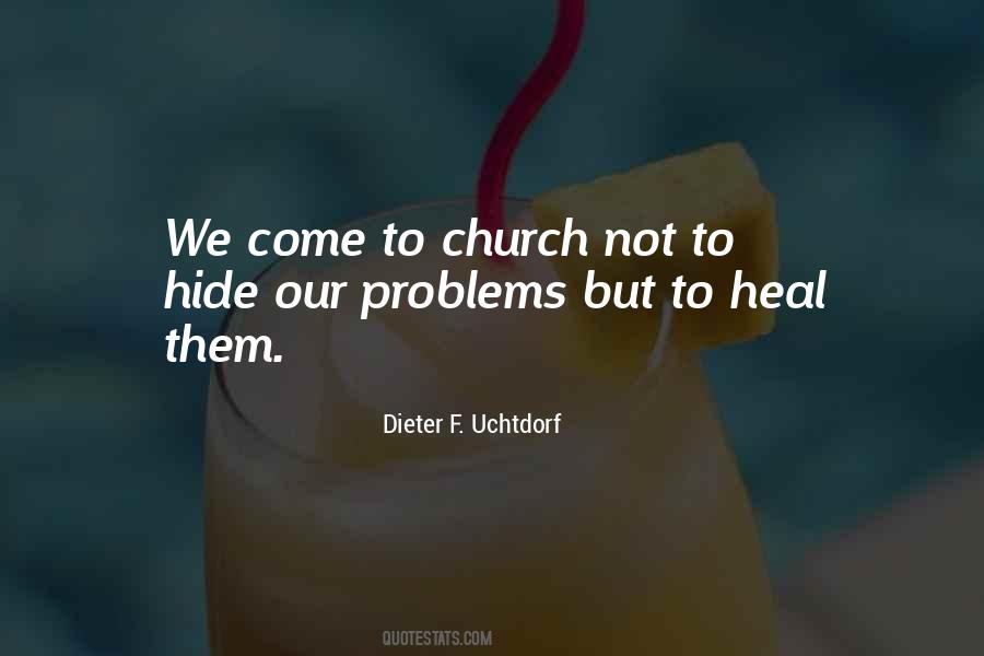 Come To Church Quotes #186276