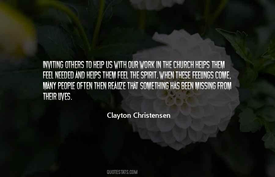 Come To Church Quotes #194084