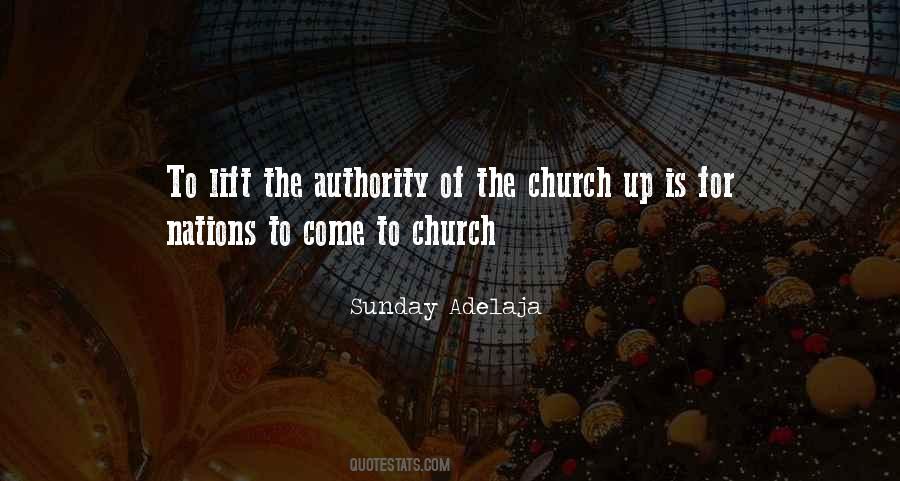 Come To Church Quotes #469096