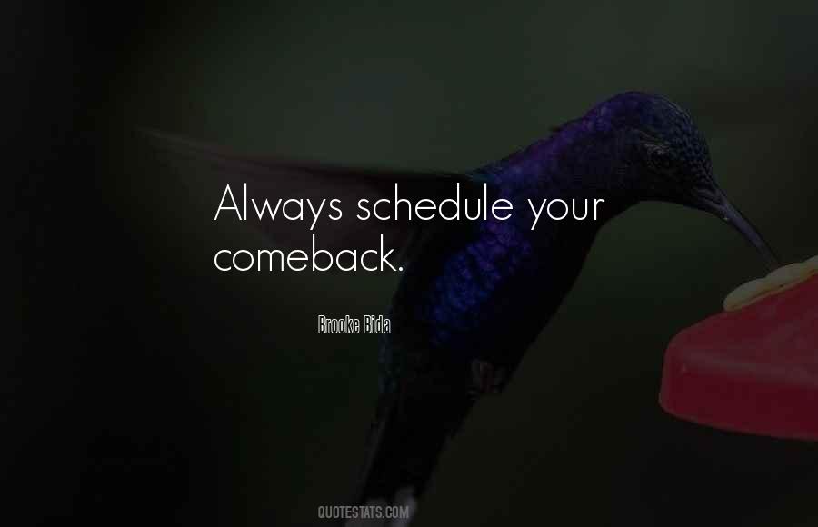 Comeback Quotes #1076459