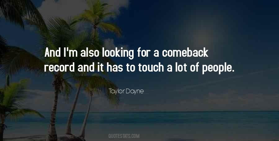 Comeback Quotes #529457