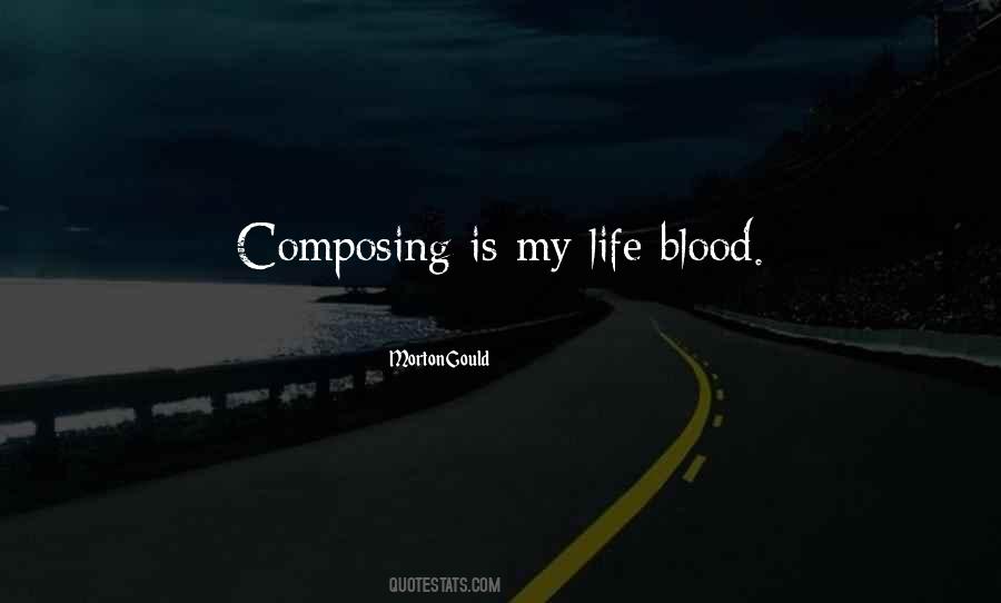 Life Blood Quotes #1664634