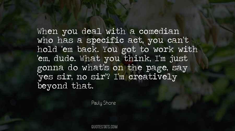 Comedian Quotes #106369