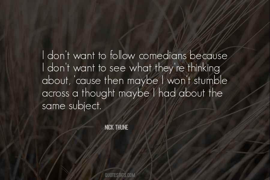 Comedian Quotes #199757