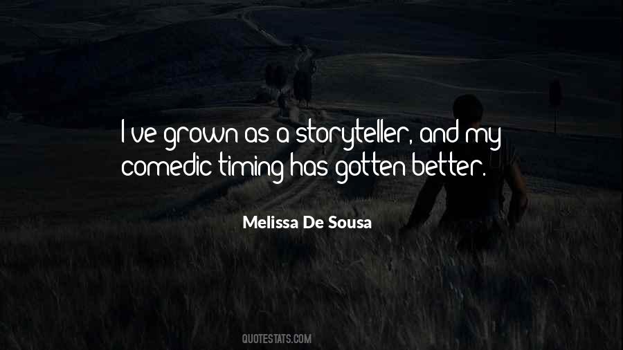 Comedic Timing Quotes #152024