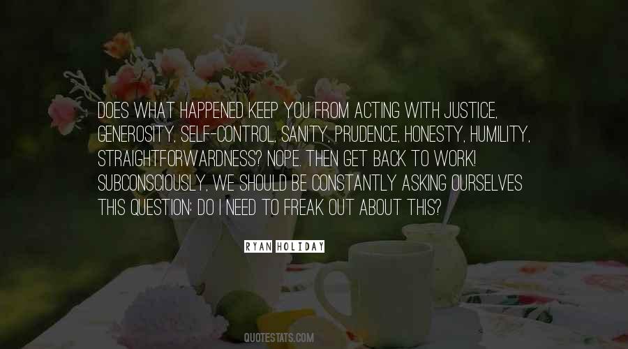 Keep Our Sanity Quotes #965244