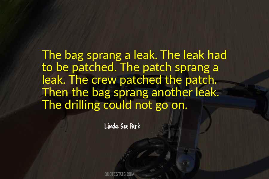Quotes About Leak #1000770
