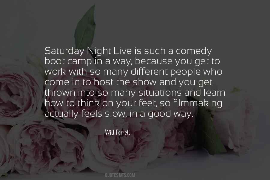 Comedy Night Quotes #1095216
