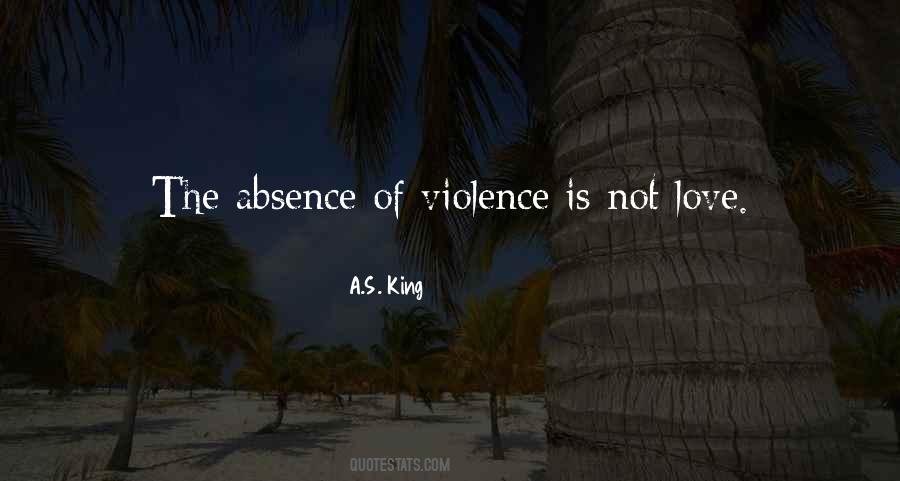 Violence Love Quotes #488485