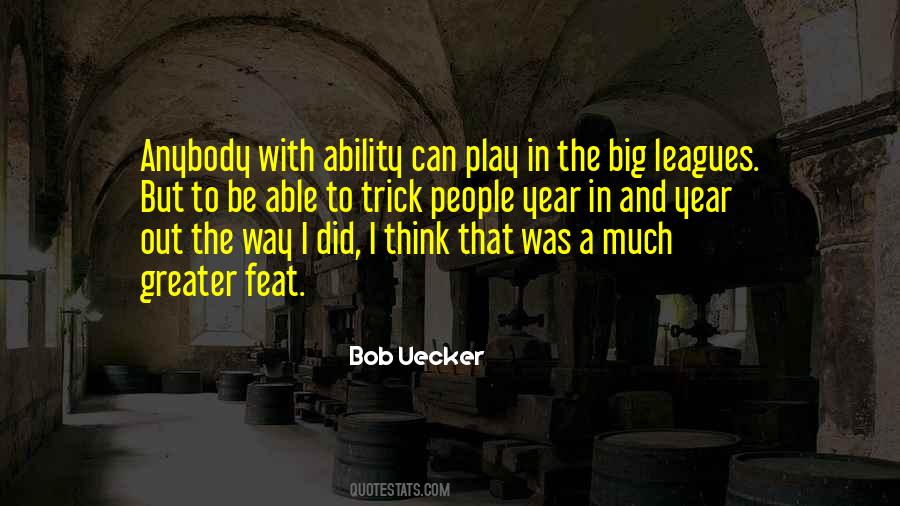 Quotes About Leagues #670723