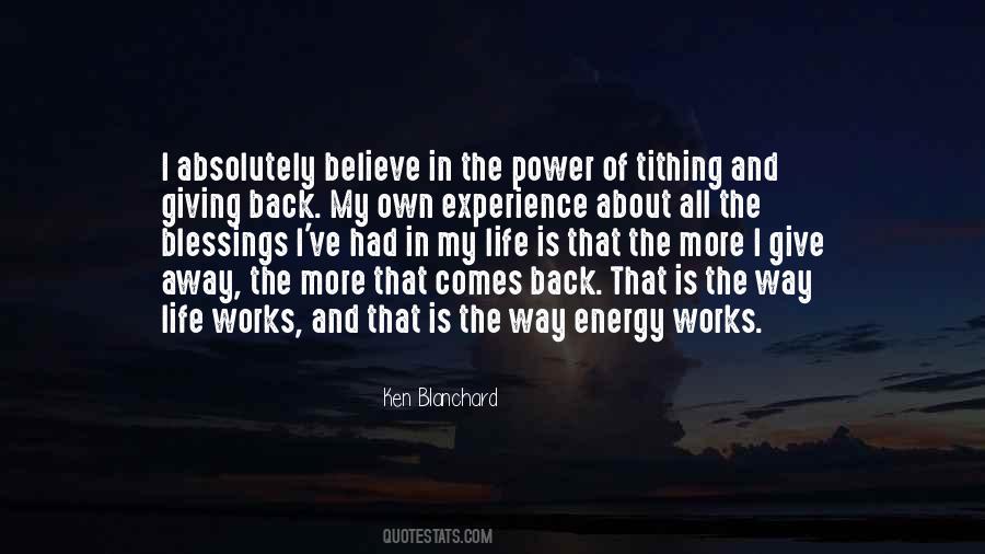 Comes Back Quotes #1057516