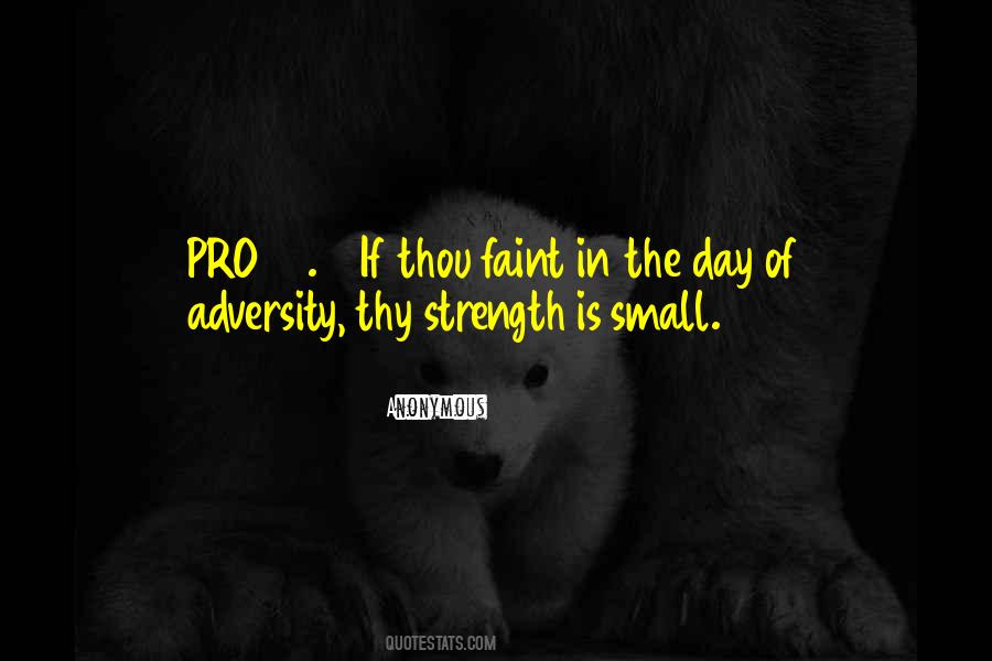 Small Strength Quotes #1304504