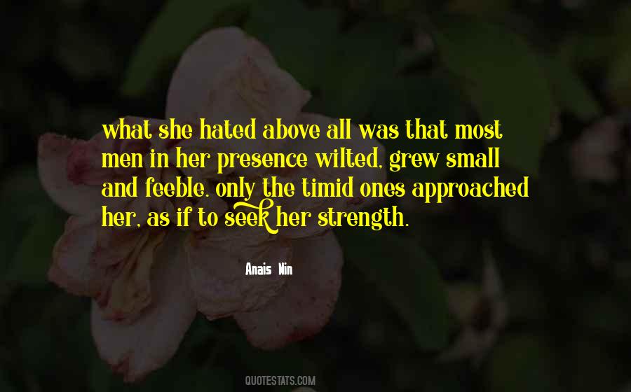 Small Strength Quotes #1314164