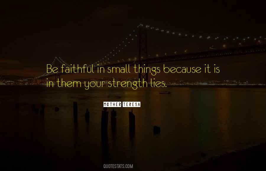 Small Strength Quotes #1794916