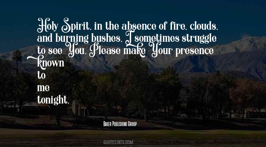 Fire Of The Holy Spirit Quotes #665305