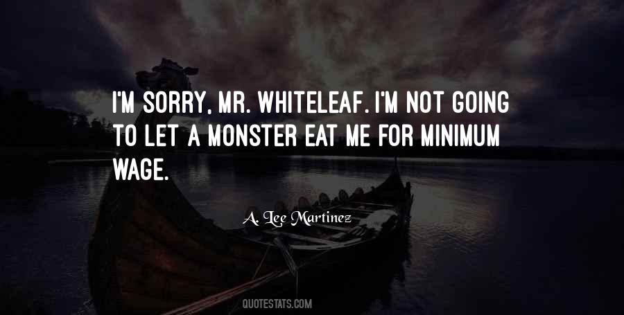 Mr Monster Quotes #1076095
