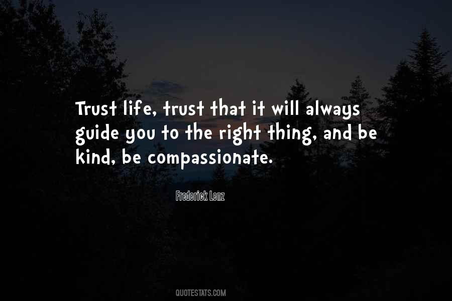 Life Trust Quotes #881133