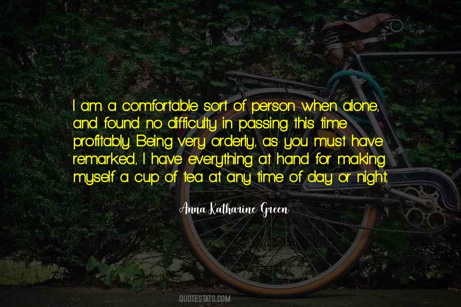 Comfortable Alone Quotes #831826