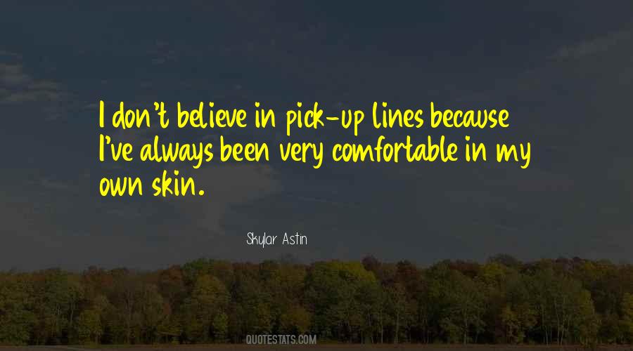 Comfortable In Her Own Skin Quotes #238032