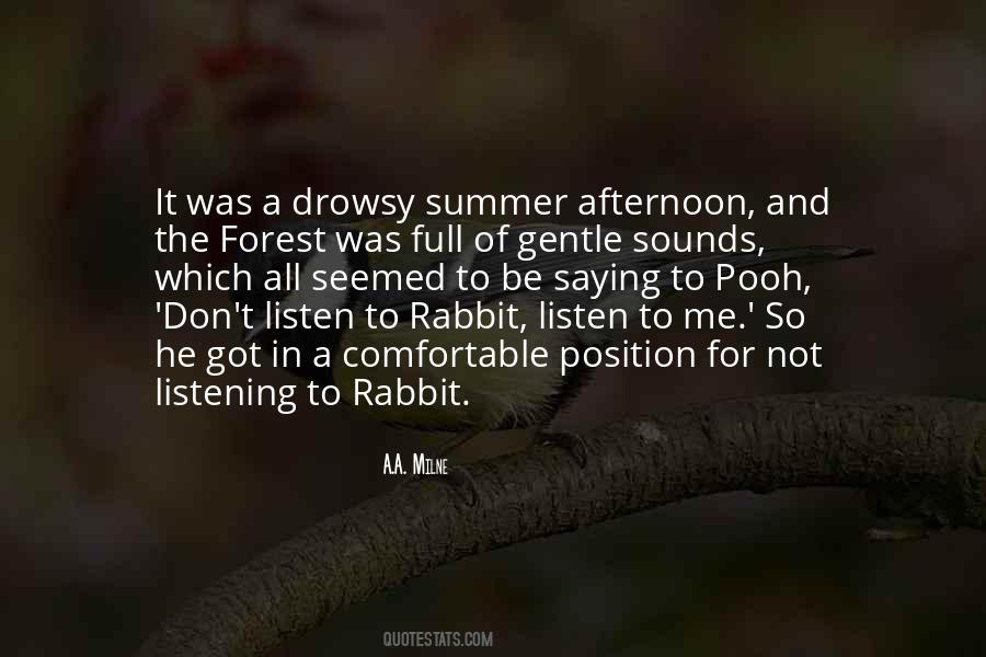 Comfortable With Each Other Quotes #10491