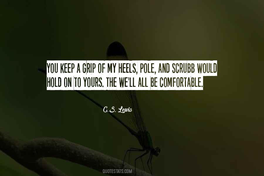 Comfortable With Each Other Quotes #15