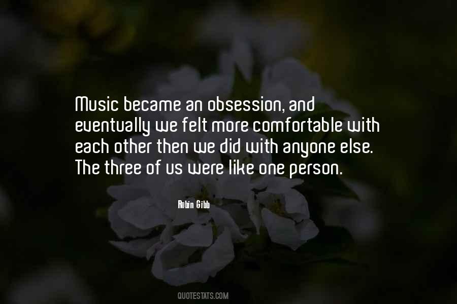 Comfortable With Each Other Quotes #1631287