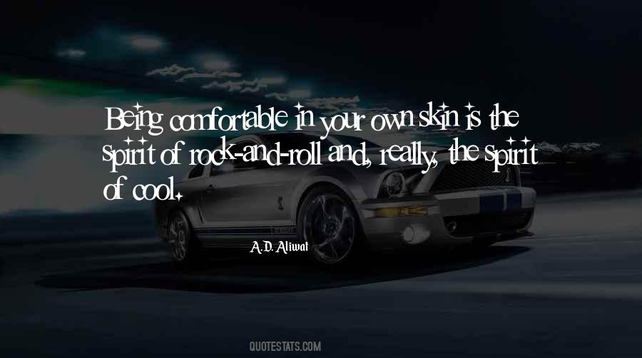 Comfortable With My Body Quotes #434300