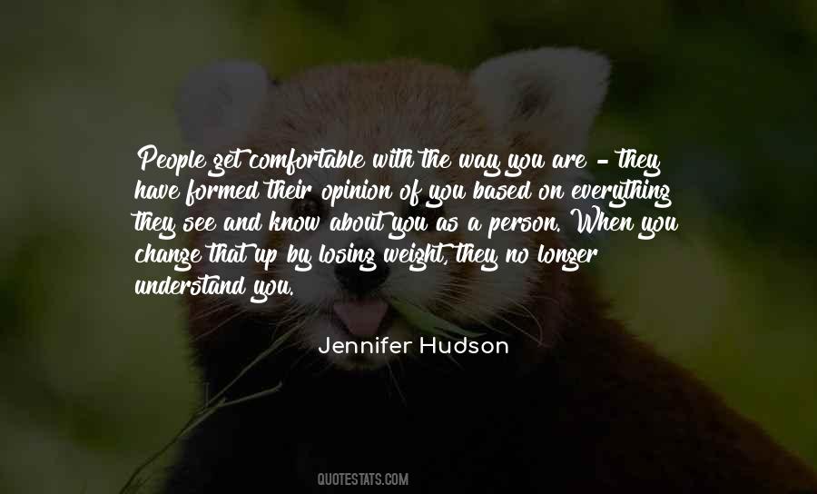 Comfortable With Myself Quotes #9989