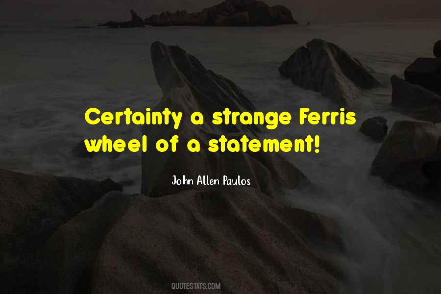 Allen Paulos Quotes #639820