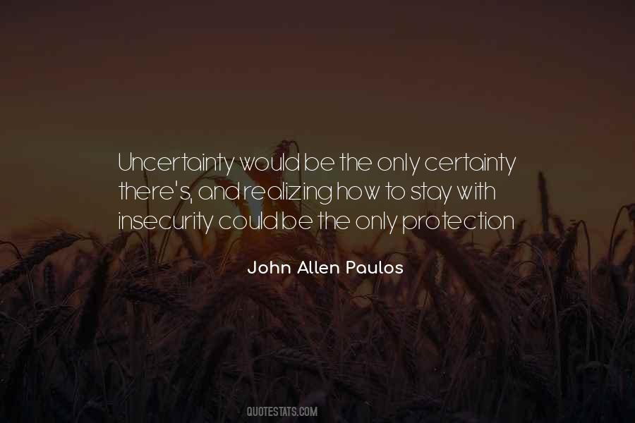 Allen Paulos Quotes #961525