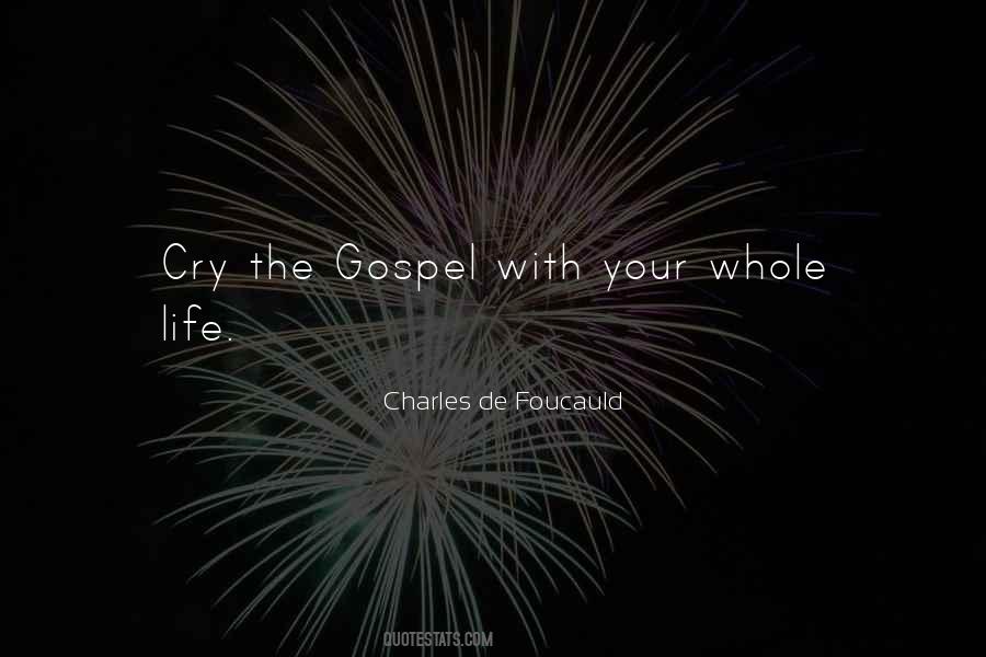 De Foucauld Charles Quotes #1100810
