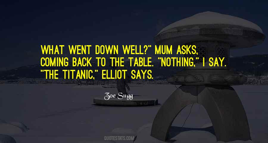 Coming Back Down Quotes #398192
