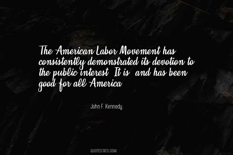 American Labor Quotes #842955