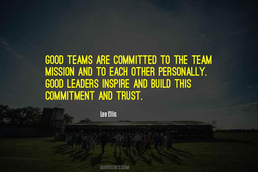 Quotes About Leadership Teams #1238453