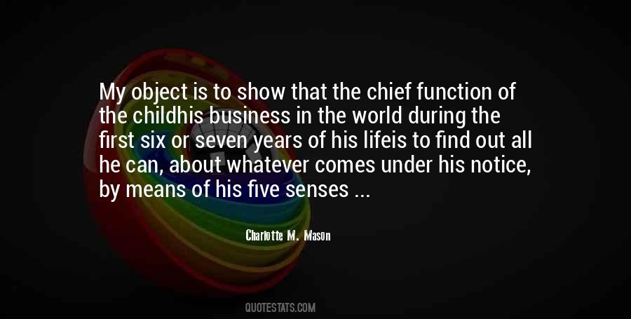 5 Senses For Children Quotes #1677032
