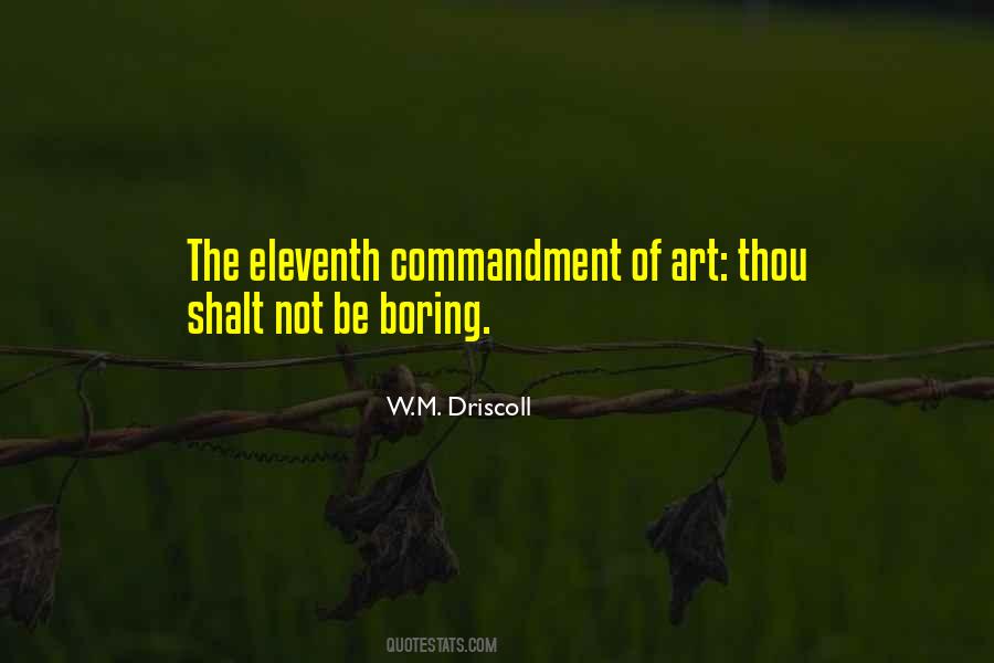 Commandment Quotes #169220