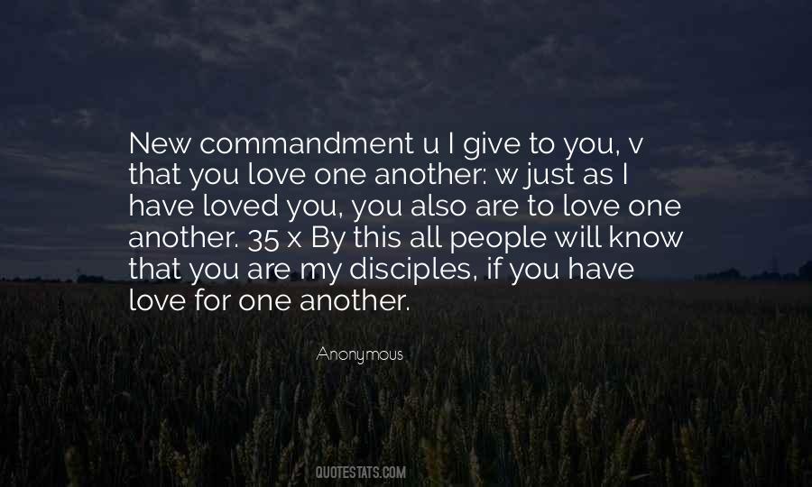Commandment Quotes #209799