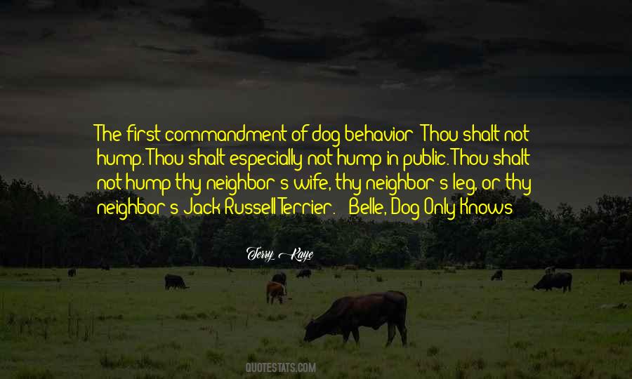 Commandment Quotes #330420