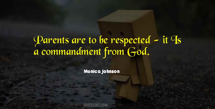 Commandment Quotes #75100