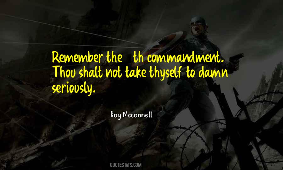 Commandment Quotes #954036