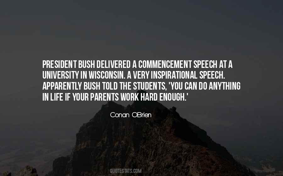 Commencement Speech Quotes #1394846