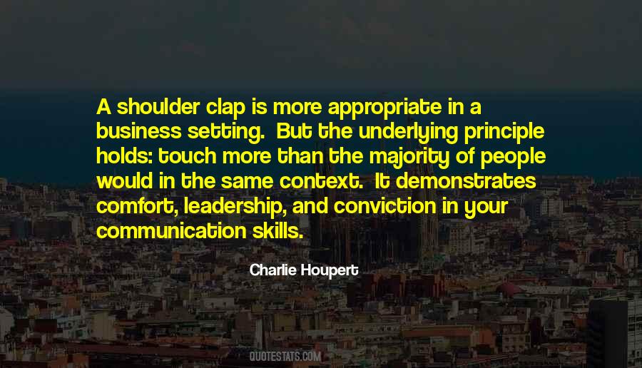 Quotes About Leadership Communication #1343474