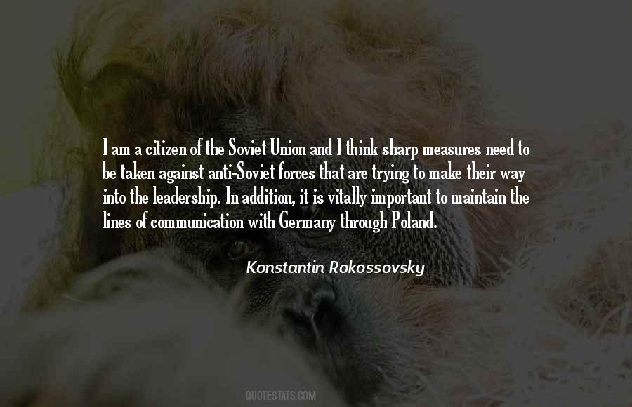 Quotes About Leadership Communication #344645