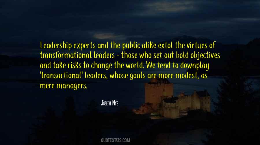 Quotes About Leadership Change #131741