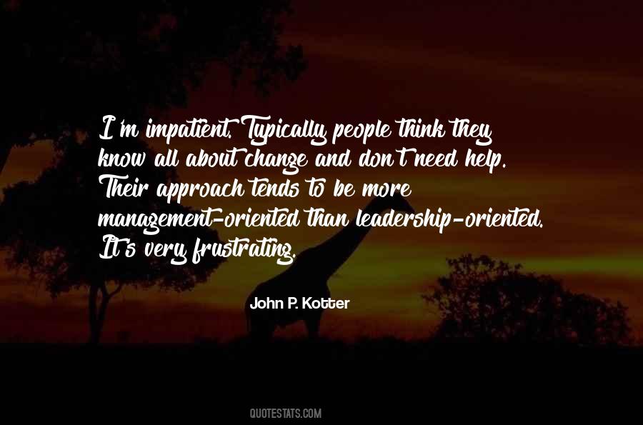Quotes About Leadership Change #152000