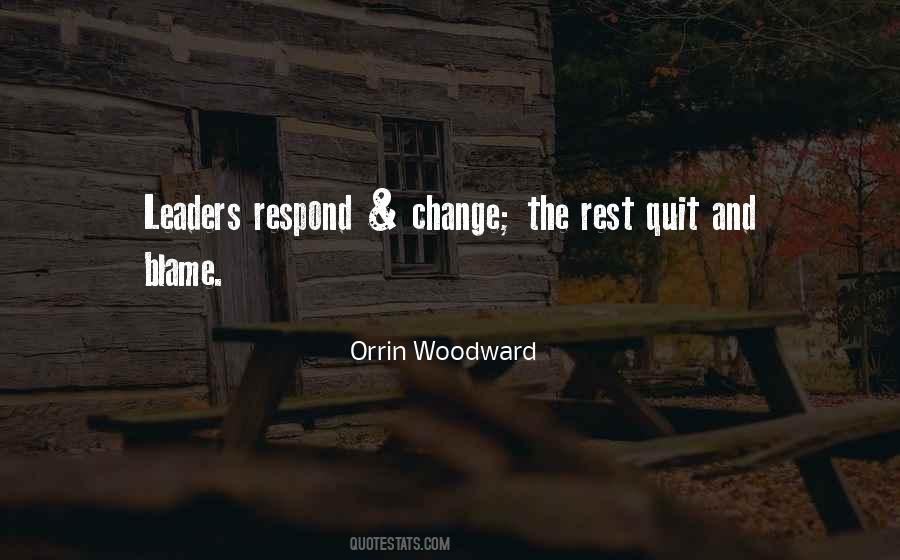 Quotes About Leadership Change #210046
