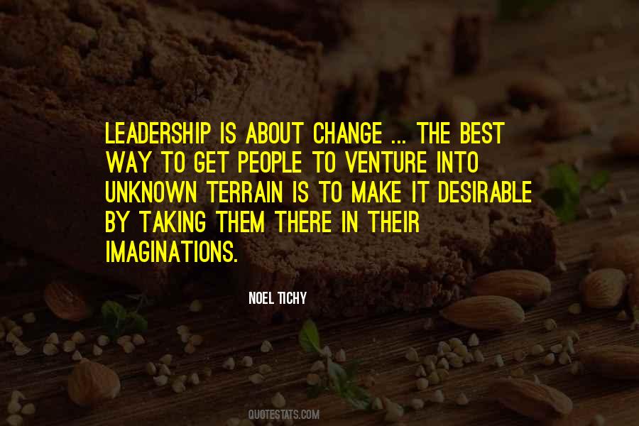 Quotes About Leadership Change #411331