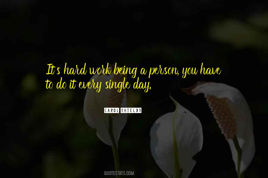 Being A Person Quotes #211145