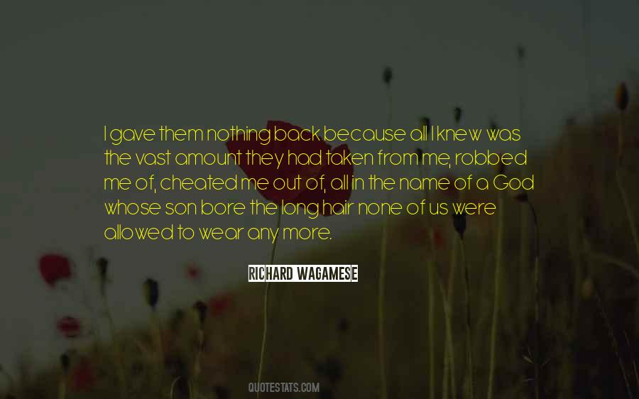 Wagamese Richard Quotes #352078