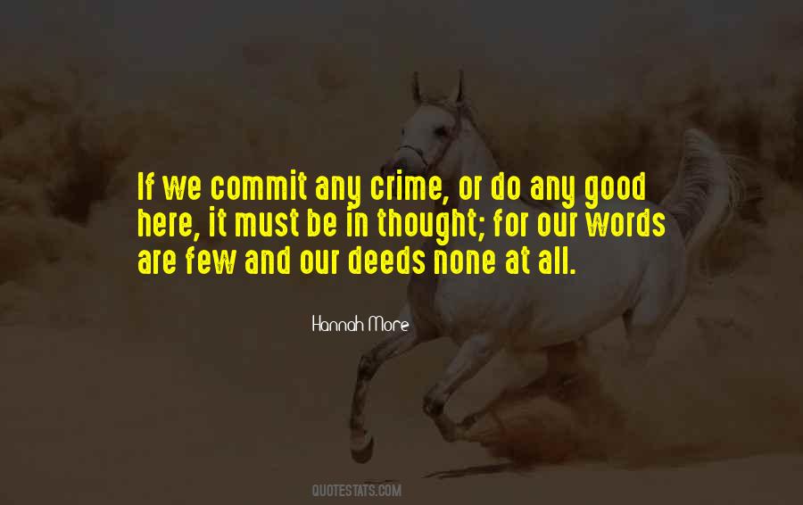 Commit Crime Quotes #1277054